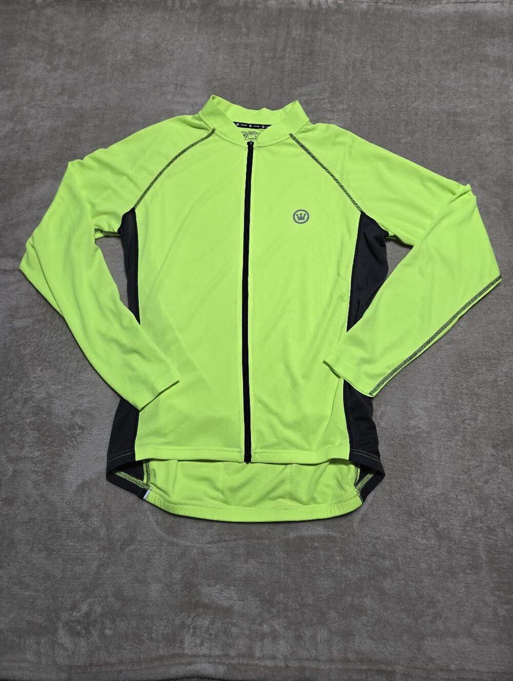 Canari High-Visibility "Killer Yellow" Cycling Jersey Mens Size Large